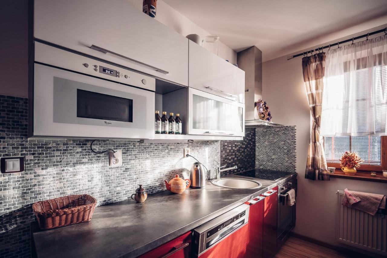 Apartmany Domino Zelezna Ruda Bagian luar foto