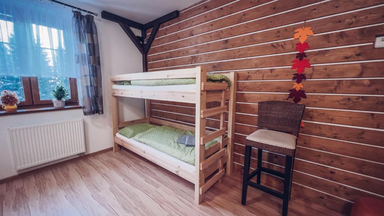 Apartmany Domino Zelezna Ruda Bagian luar foto