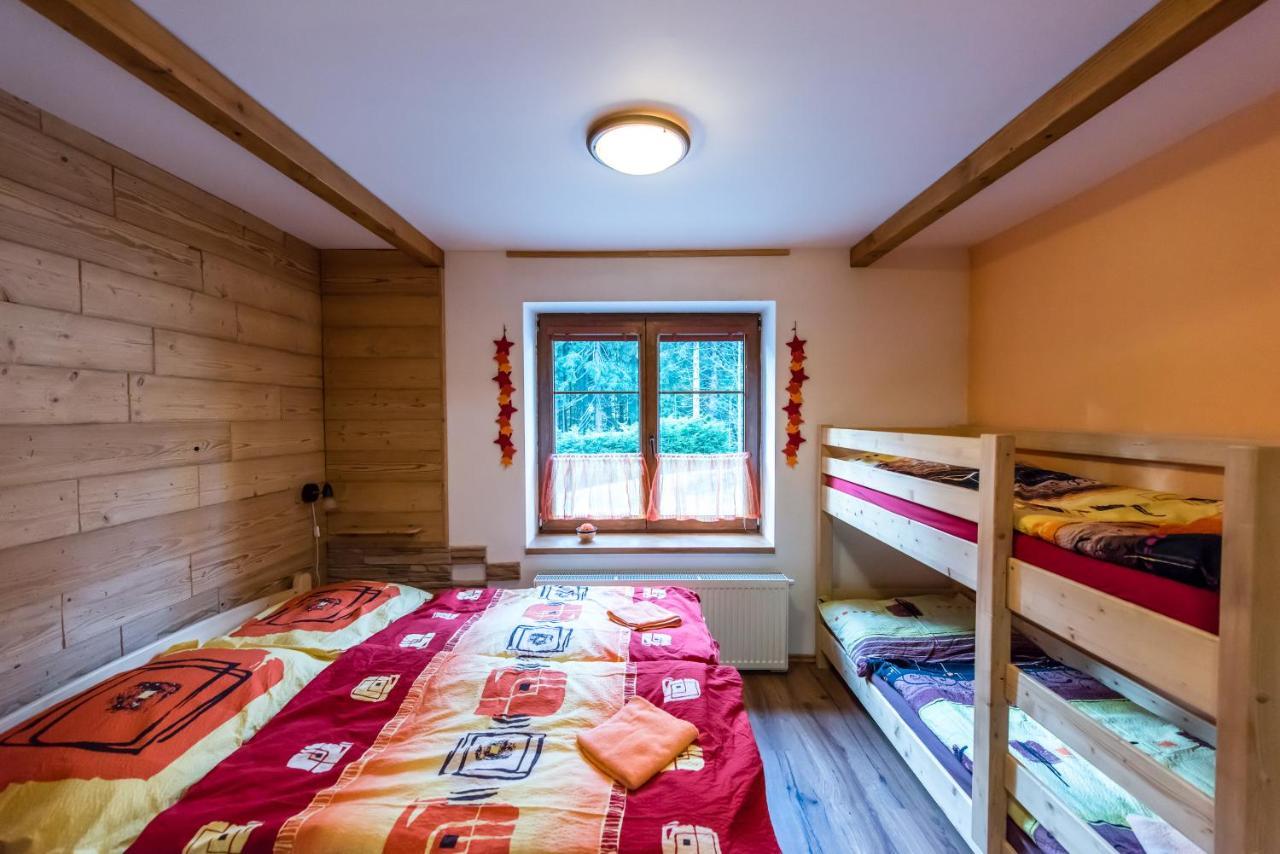 Apartmany Domino Zelezna Ruda Bagian luar foto