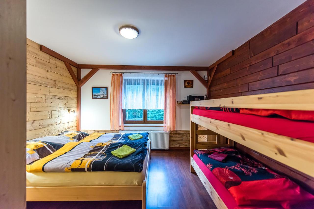 Apartmany Domino Zelezna Ruda Bagian luar foto