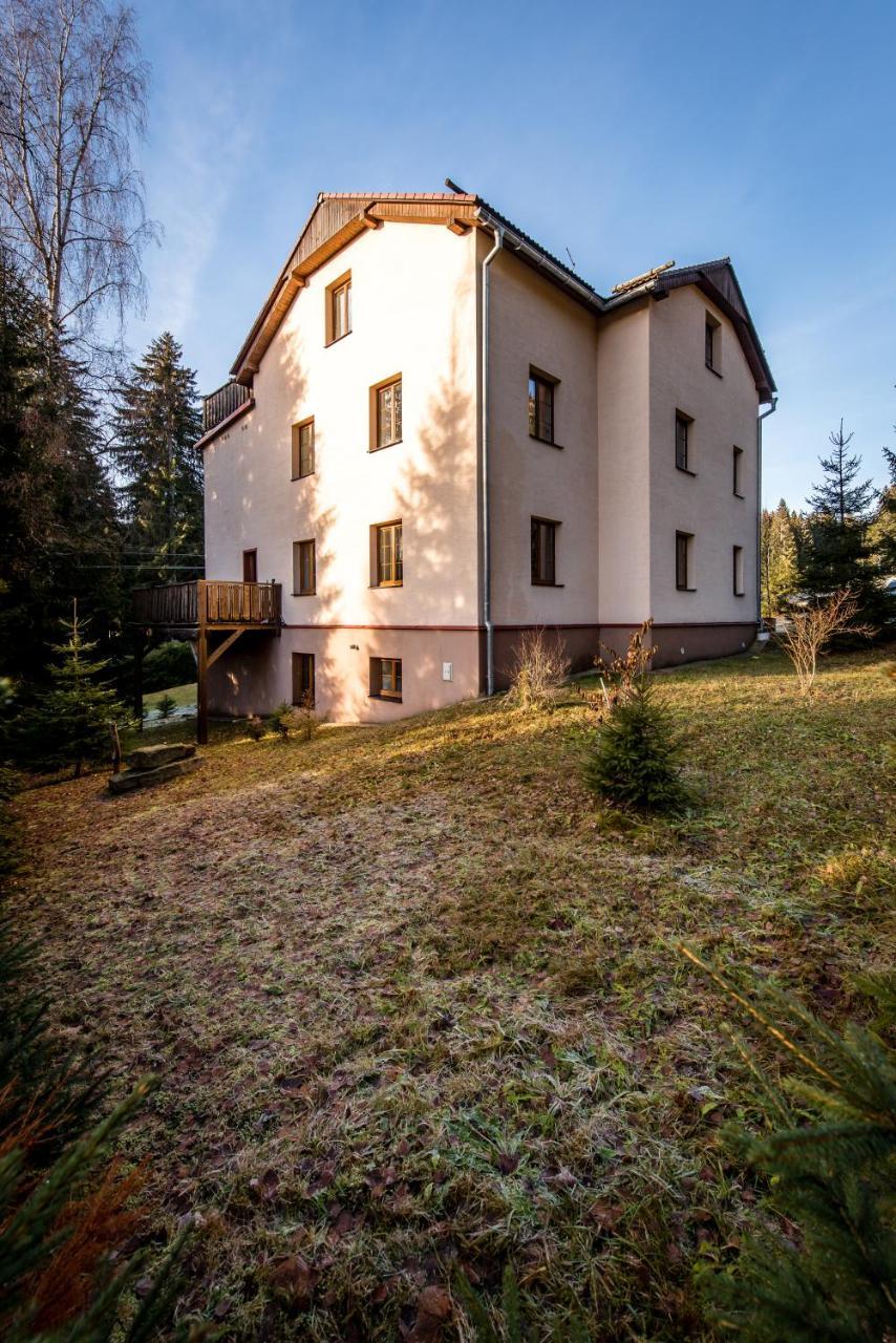Apartmany Domino Zelezna Ruda Bagian luar foto
