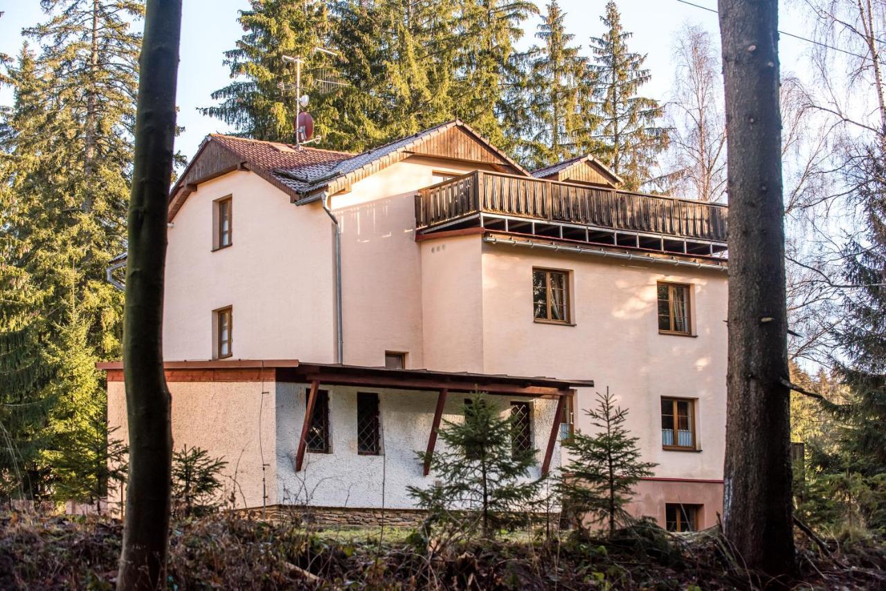 Apartmany Domino Zelezna Ruda Bagian luar foto