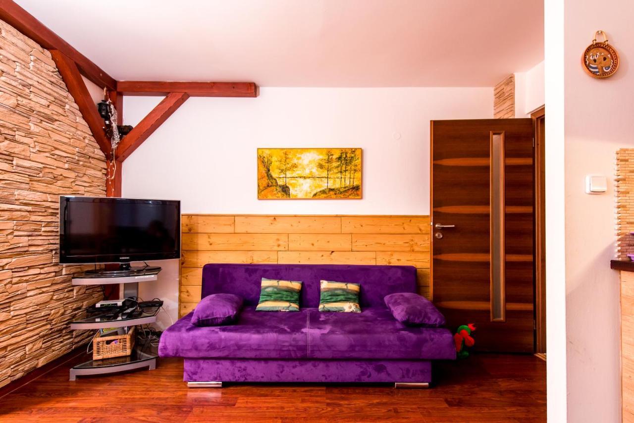 Apartmany Domino Zelezna Ruda Bagian luar foto