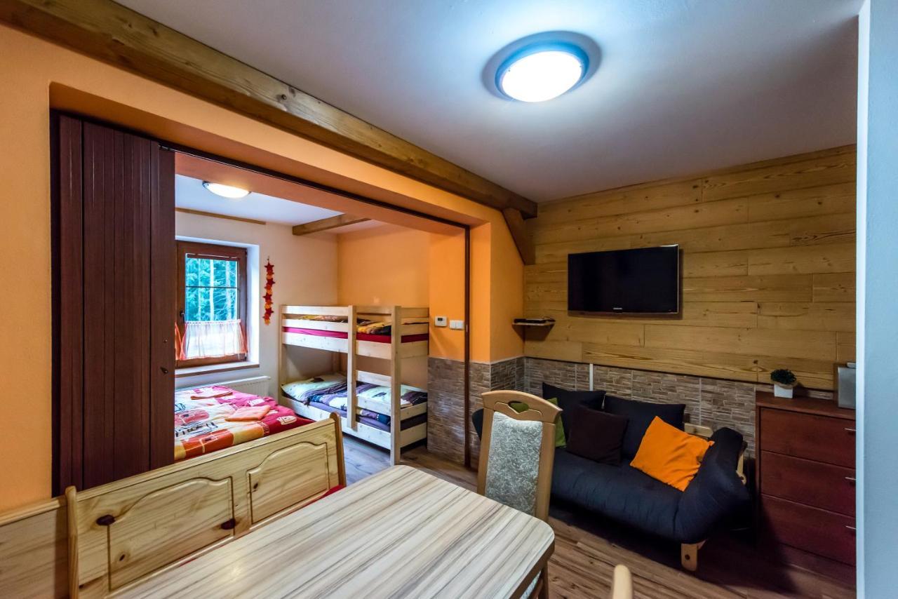 Apartmany Domino Zelezna Ruda Bagian luar foto